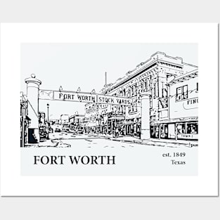 Fort Worth - Texas Posters and Art